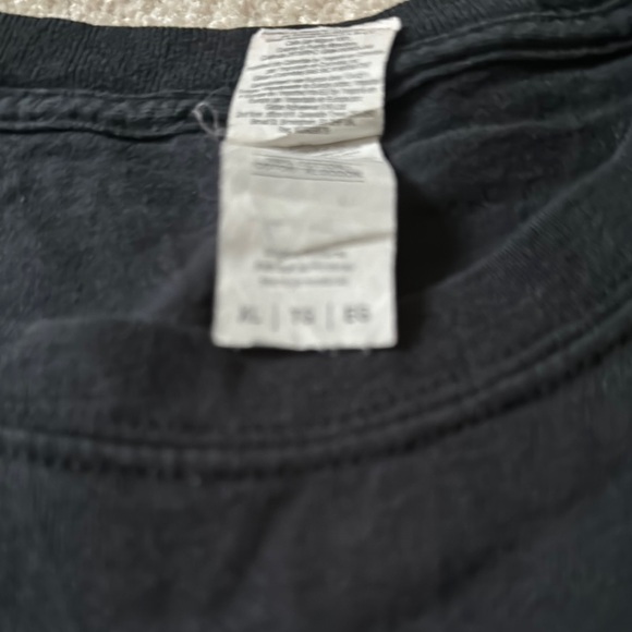 Palm Springs Embroidered Black T-Shirt - Picture 3 of 3